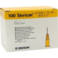 Иглы B. Braun Sterican стерильные 30 G, 0,3х12 мм - 1 шт