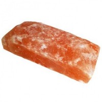 Соляной кирпич из Гималайской соли (для бани и сауны), не шлифованный, 5*10*20см