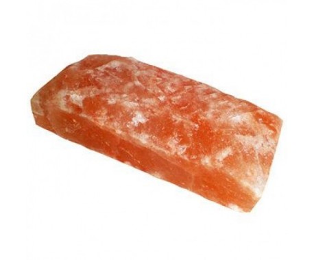 Соляной кирпич из Гималайской соли (для бани и сауны), не шлифованный, 5*10*20см