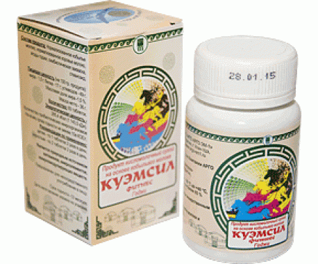 Продукт кисломолочный сухой «КуЭМсил» Фитнес Годжи, таблетки 60 шт
